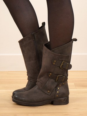 Dámské Boty Toonzshop Lira Boots Tmavě Hnědé | 3275RKNWB