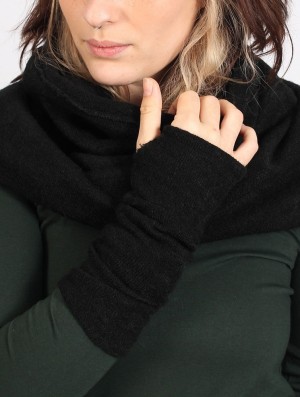 Dámské Fingerless gloves-legwarmers Toonzshop Yüm Arm Warmers Černé | 2345UGVMZ