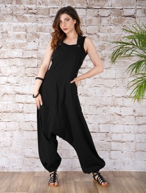 Dámské Kalhoty Toonzshop Bhakta Harem Pant Overalls Černé | 7649JLKRS