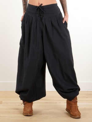 Dámské Kalhoty Toonzshop Divyna Gender Neutral Harem Pants Černé | 8260GSPIQ