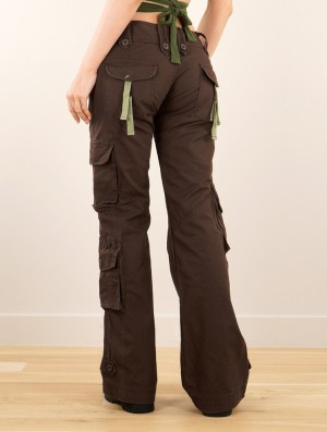 Dámské Kalhoty Toonzshop Molecule Cargo Pants 45062 Hnědé | 9281IGWJR