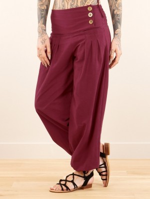 Dámské Kalhoty Toonzshop Ravija Harem Pants Wine | 8135HYFTM
