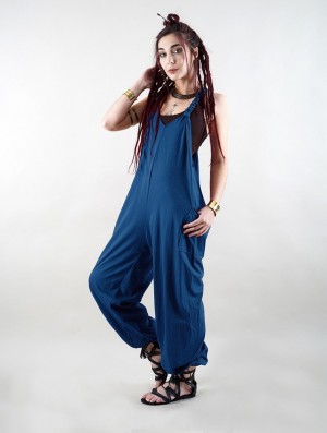 Dámské Kalhoty Toonzshop Sampatti Harem Pant Overalls Blankyt | 1907QIMUG