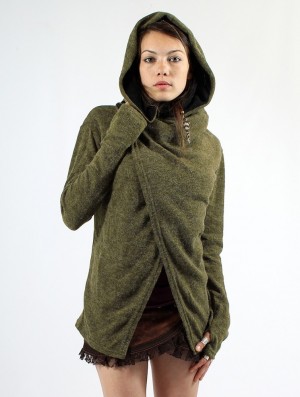 Dámské Kardigan Toonzshop Adrika Cardigan Zelene | 3129WDVRT