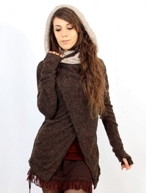 Dámské Kardigan Toonzshop Adrika Cardigan Hnědé Béžový | 8091ZXIDU