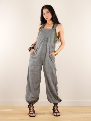 Dámské Kombinéza Toonzshop Kamakura Strappy Jumpsuit Šedé | 9728HQUSV