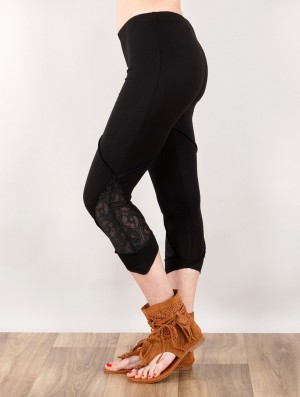 Dámské Legíny Toonzshop Keiji Leggings Černé | 1347HMJZF