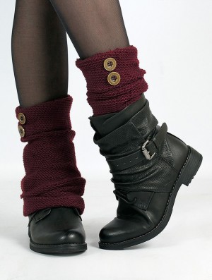 Dámské Legwarmer Toonzshop Delyäa Legwarmers Wine | 4862CDGUZ