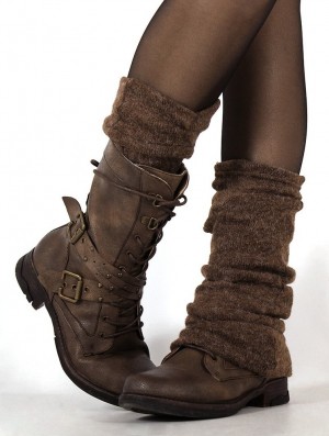 Dámské Legwarmer Toonzshop Käa Legwarmers Hnědé | 7840VBTSL