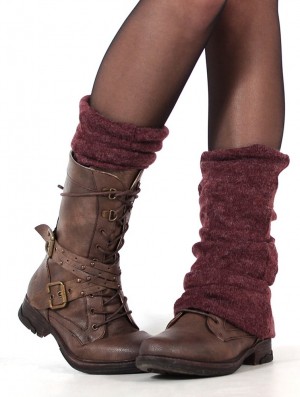 Dámské Legwarmer Toonzshop Käa Legwarmers Wine | 9517WZBNX