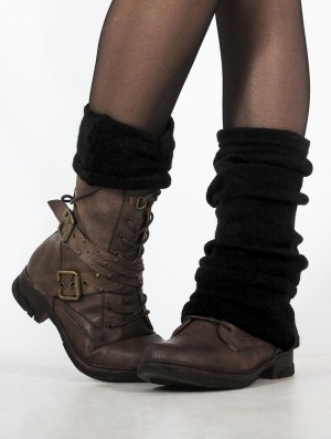 Dámské Legwarmer Toonzshop Käa Legwarmers Černé | 3961FBJXO