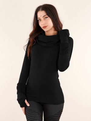 Dámské Mikina Toonzshop Chayan Sweatshirt Černé | 4725RINEQ