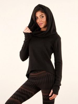 Dámské Mikina s Kapucí Toonzshop Oxymöre Mini Hoodie Černé | 7520WBOJD