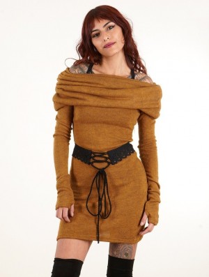 Dámské Pásky Toonzshop Mori Crochet Lace Belt Černé | 0398YUCVX