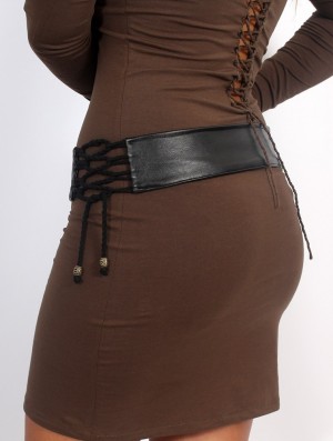 Dámské Pásky Toonzshop Oleyäa Belt Černé | 0821ODWUQ