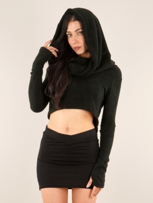 Dámské Pulovr Toonzshop Alixx Pullover Bolero Černé | 8564KEWIS