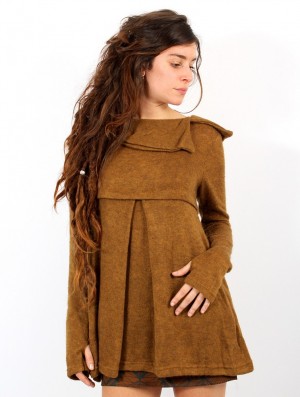 Dámské Pulovr Toonzshop Ekantika Tunic Pullover Rusty | 7425AKGTW