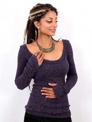 Dámské Pulovr Toonzshop Ysïs Pullover Fialové | 0758TMAKZ