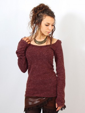 Dámské Pulovr Toonzshop Ysïs Pullover Wine | 6320AZOEC