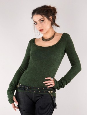 Dámské Pulovr Toonzshop Ysïs Pullover Zelene | 1785EJSQK