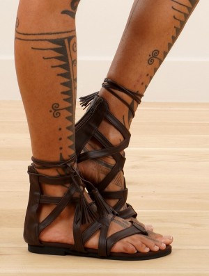 Dámské Sandály Toonzshop Mohini Sandals Hnědé | 2039GIZMV