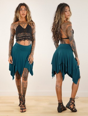 Dámské Sukně Toonzshop Manoï 2 In 1 Skirt Top Blankyt | 8210SDQIR