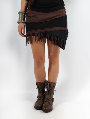 Dámské Sukně Toonzshop Skirt "Azhar" Černé Hnědé | 6809WZQYI