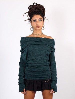Dámské Svetr Toonzshop Kali Cowl Neck Sweater Blankyt | 0493JLOVM