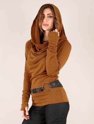 Dámské Svetr Toonzshop Kali Cowl Neck Sweater Rusty | 2396DKANW