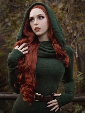 Dámské Svetr Toonzshop Mantra Big Collar Sweater Zelene | 5920YVGWC