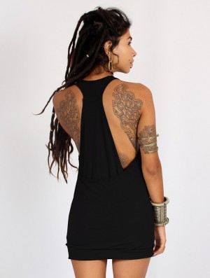 Dámské Tílko Toonzshop Bröna Tank Top Černé | 3906LJOMR