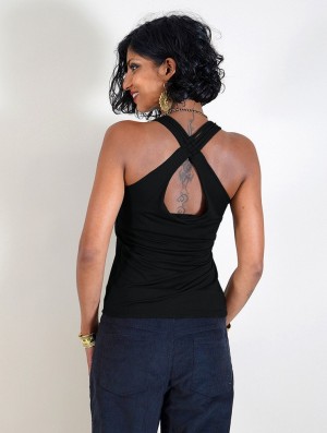 Dámské Topy Toonzshop Eneko Sleeveless Top Černé | 5398OCWBD
