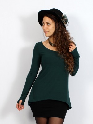 Dámské Tunic Toonzshop Noäa Long Sleeve Tunic Tmavě | 3687KZMDA