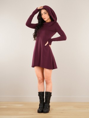 Dámské Šaty Toonzshop Chryzz Dress Wine | 9651RAUXP