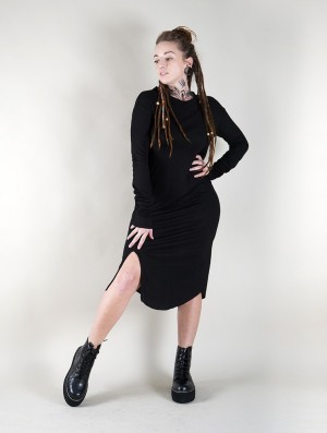 Dámské Šaty Toonzshop Elwing Midi Dress Černé | 2164NJIGL