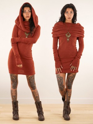 Dámské Šaty Toonzshop Mantra Sweater Dress Sienna | 2859WSEUN