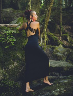 Dámské Šaty Toonzshop Ozalee Dress Černé | 3986SBAGX