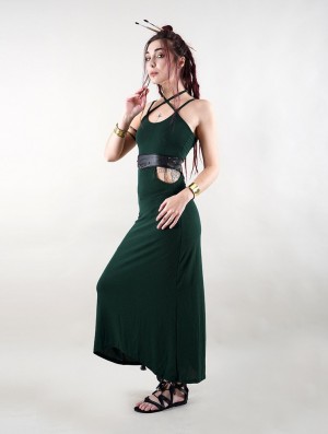 Dámské Šaty Toonzshop Sheherazade Long Dress Peacock teal | 6327OFIUS