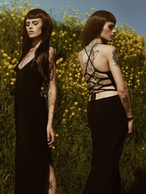 Dámské Šaty Toonzshop Sunee Bare Back Split Long Dress Černé | 0286PCYAL