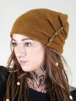 Dámské Čepice Toonzshop Aslany Beaded Beanie Rusty | 8103TEHNQ