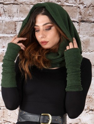 Dámské Šátek Toonzshop Oöna Snood Scarf Zelene | 8147WQZUO