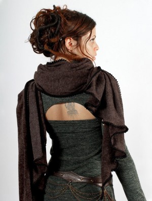 Dámské Šátek Toonzshop Zahïoo Shawl-scarf Hnědé | 2348NKGHT