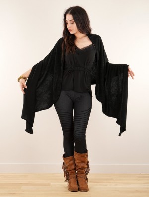 Dámské Šátek Toonzshop Zahïoo Shawl-scarf Černé Černé | 5892RNCHK