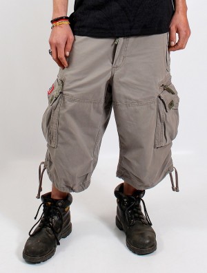 Pánské Kalhoty Toonzshop 3/4 Molecule Cargo Pants 45056 Šedé | 7086BZVHT