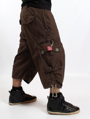 Pánské Kalhoty Toonzshop 3/4 Molecule Cargo Pants 45056 Hnědé | 2436NREAG