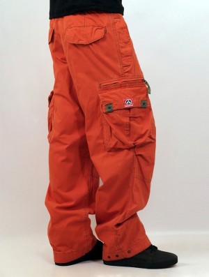Pánské Kalhoty Toonzshop Molecule Cargo Pants 45019 Oranžové | 3407PJECZ