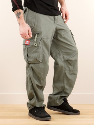 Pánské Kalhoty Toonzshop Molecule Pant 45019 Zelene | 1593SYEOB