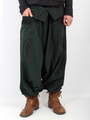 Pánské Kalhoty Toonzshop Necka Gender Neutral Harem Pants Zelene | 4972FKDPM