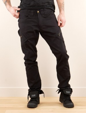 Pánské Kalhoty Toonzshop Red Cargo Pants Černé | 1235GRCOA