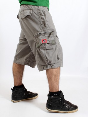 Pánské Kraťasy Toonzshop Molecule Cargo Shorts 45020 Šedé | 9432KYNSC